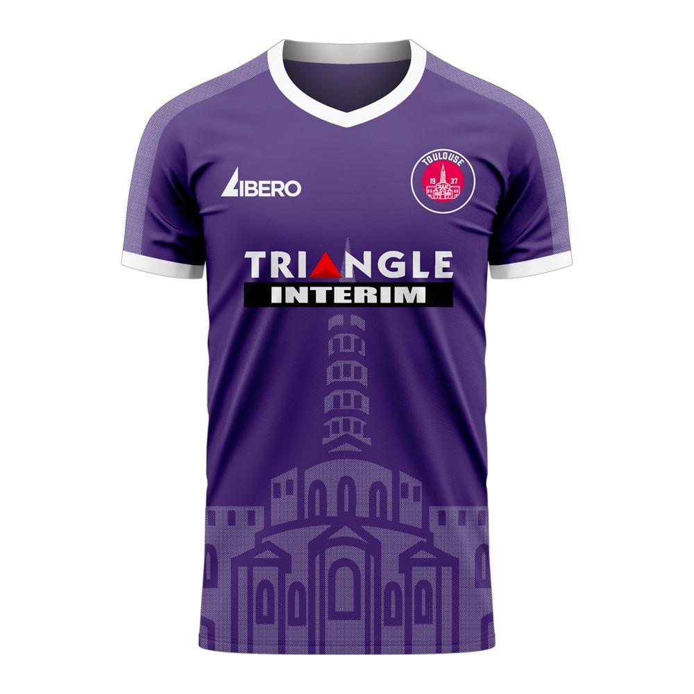 Toulouse 2023-2024 Home Concept Football Kit (Libero)_0