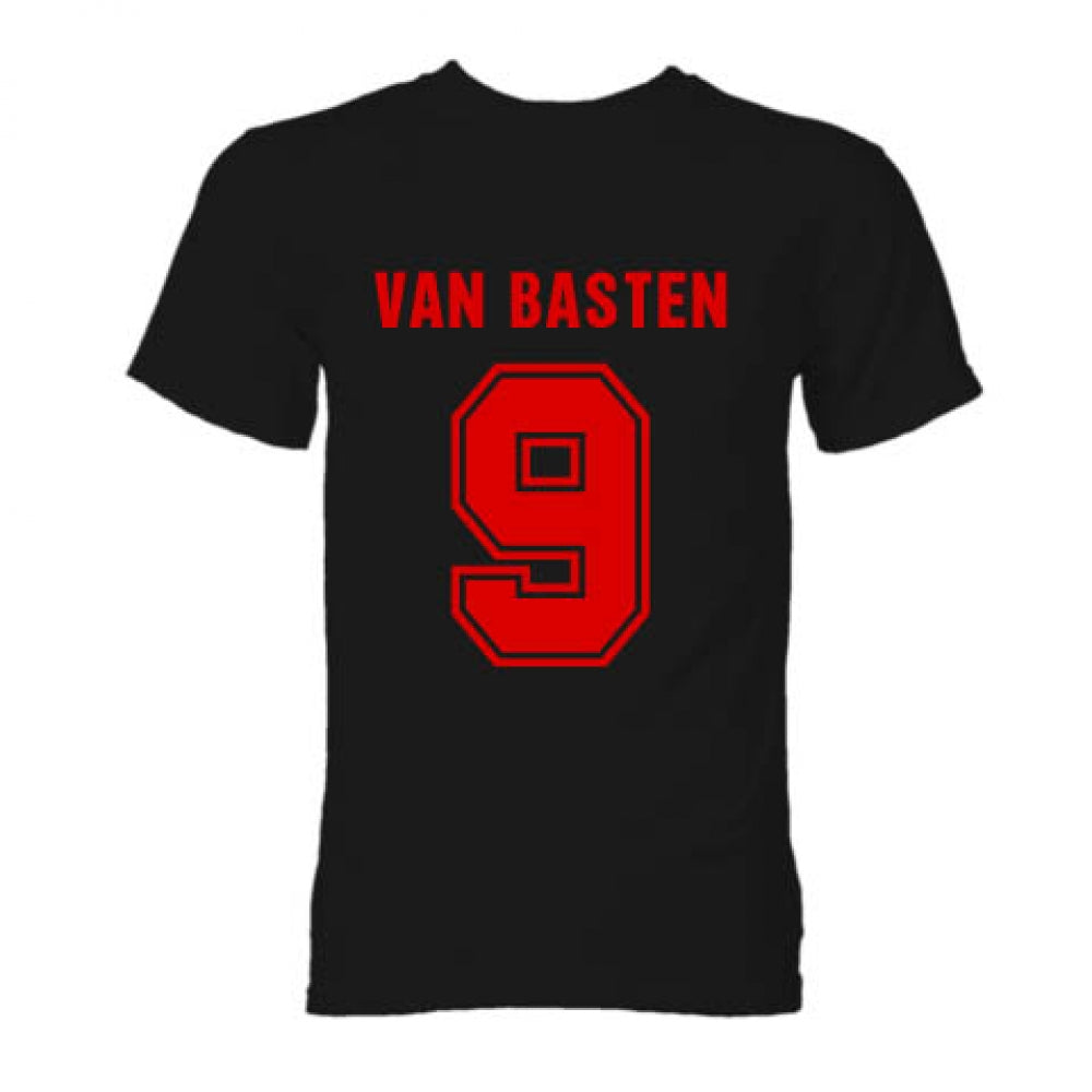 Marco van Basten AC Milan Hero T-Shirt (Black)_0