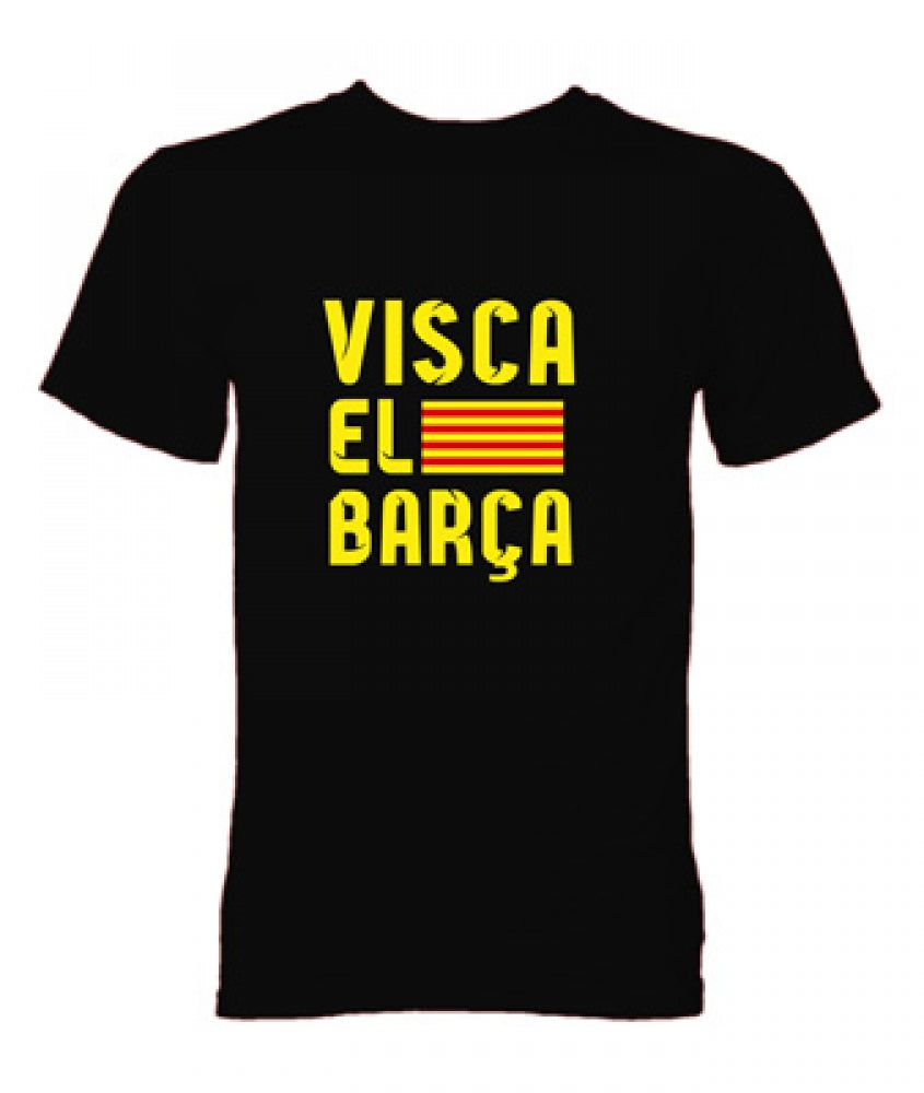 Visca El Barca T-Shirt (Black)_0