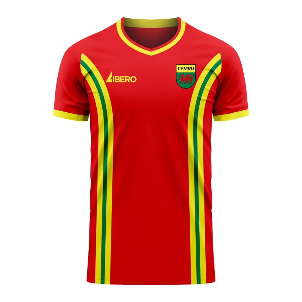 Wales 2023-2024 Home Concept Football Kit (Libero)_0