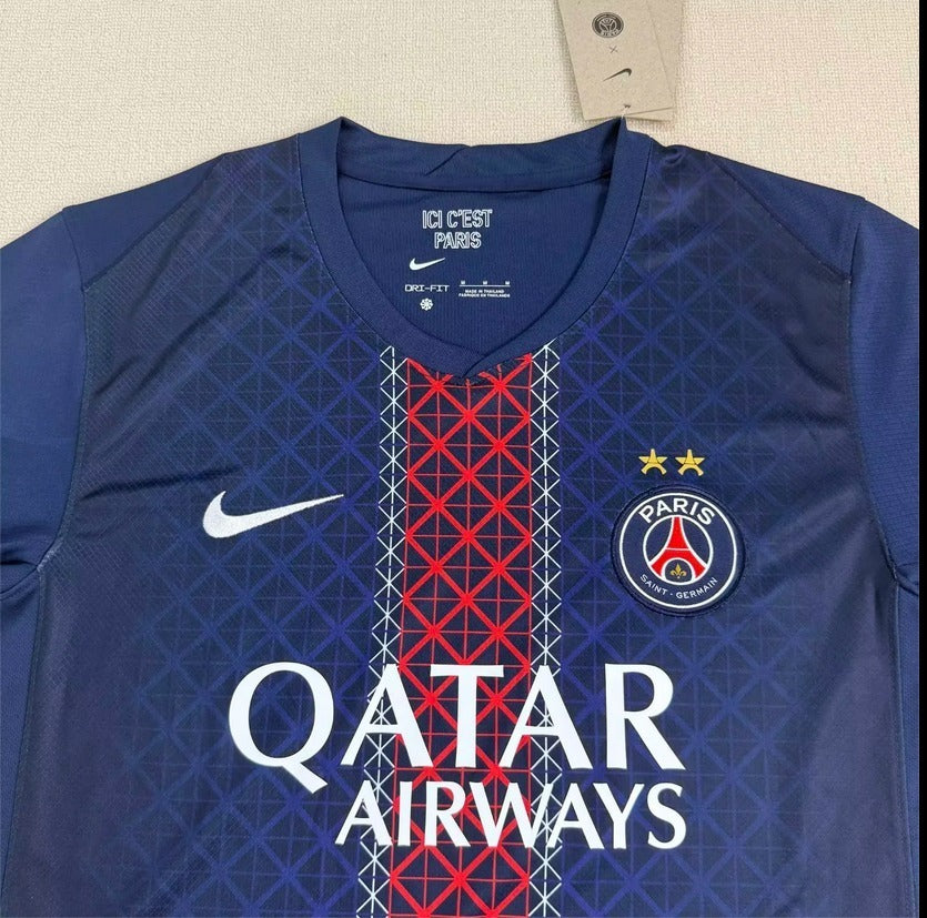 Paris Saint-Germain (PSG) 2025/26 CHAMPIONS 2 STARS Home Player Jersey