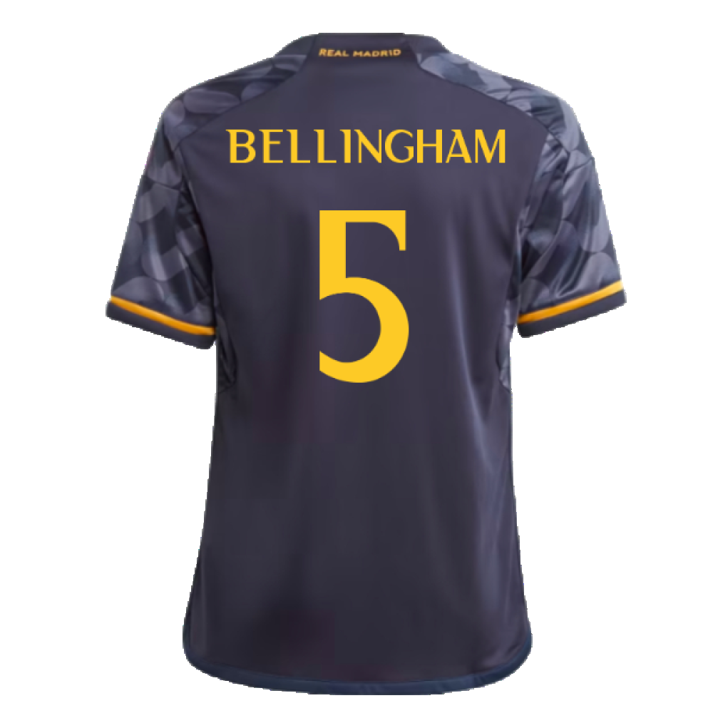 2023-2024 Real Madrid Away Shirt (Kids) (Bellingham 5)_2