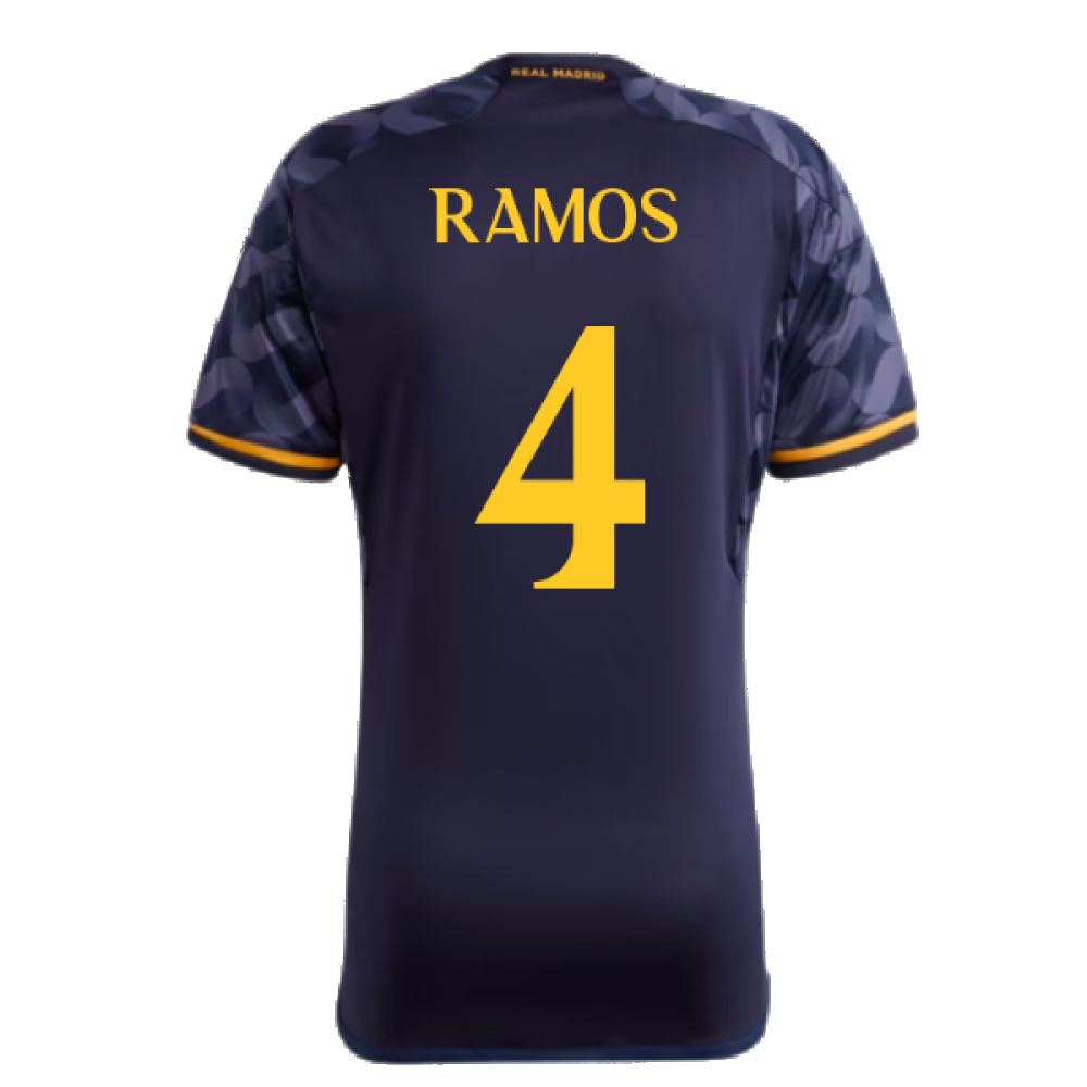 2023-2024 Real Madrid Away Shirt (Sergio Ramos 4)_2
