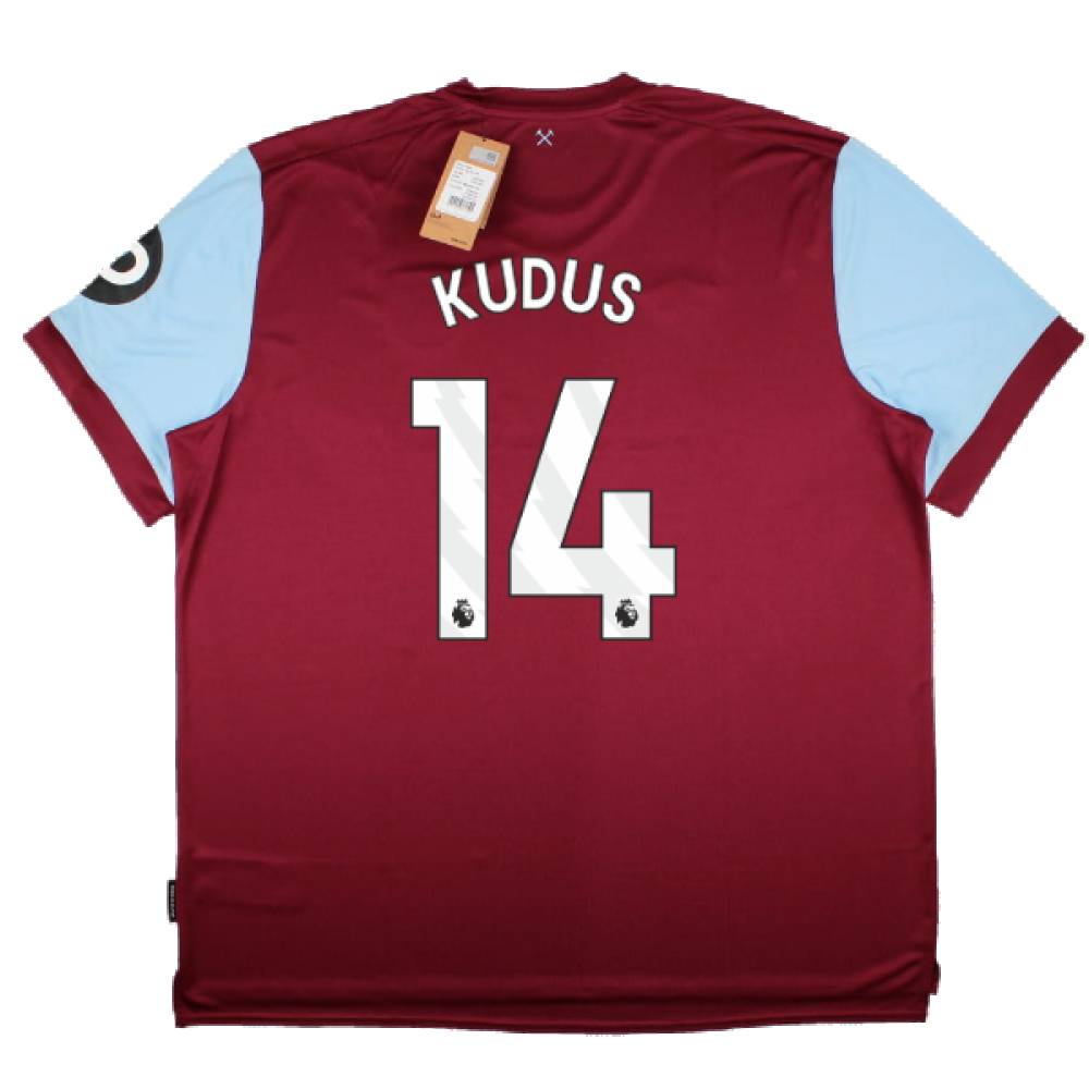 2023-2024 West Ham United Home Shirt (Kudus 14)_2