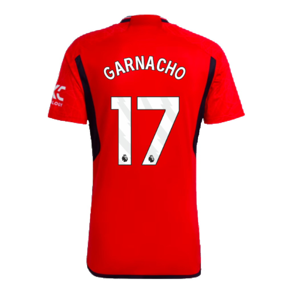 2023-2024 Man Utd Home Shirt (Garnacho 17)_2