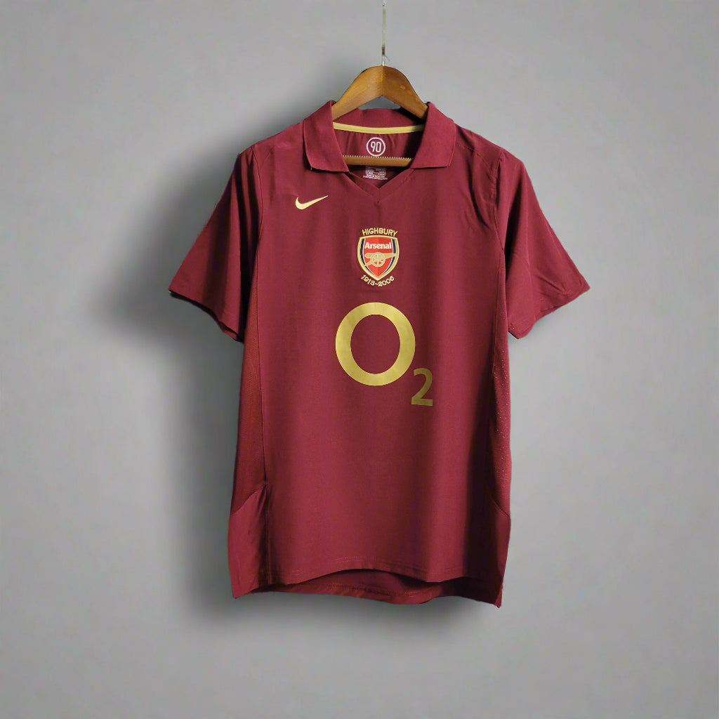 Retro Arsenal 05/06 Home Jersey-very good