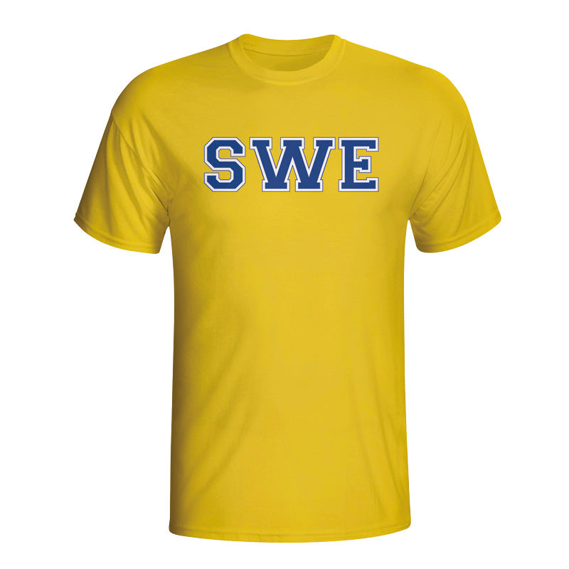 Sweden Country Iso T-shirt (yellow) - Kids_0