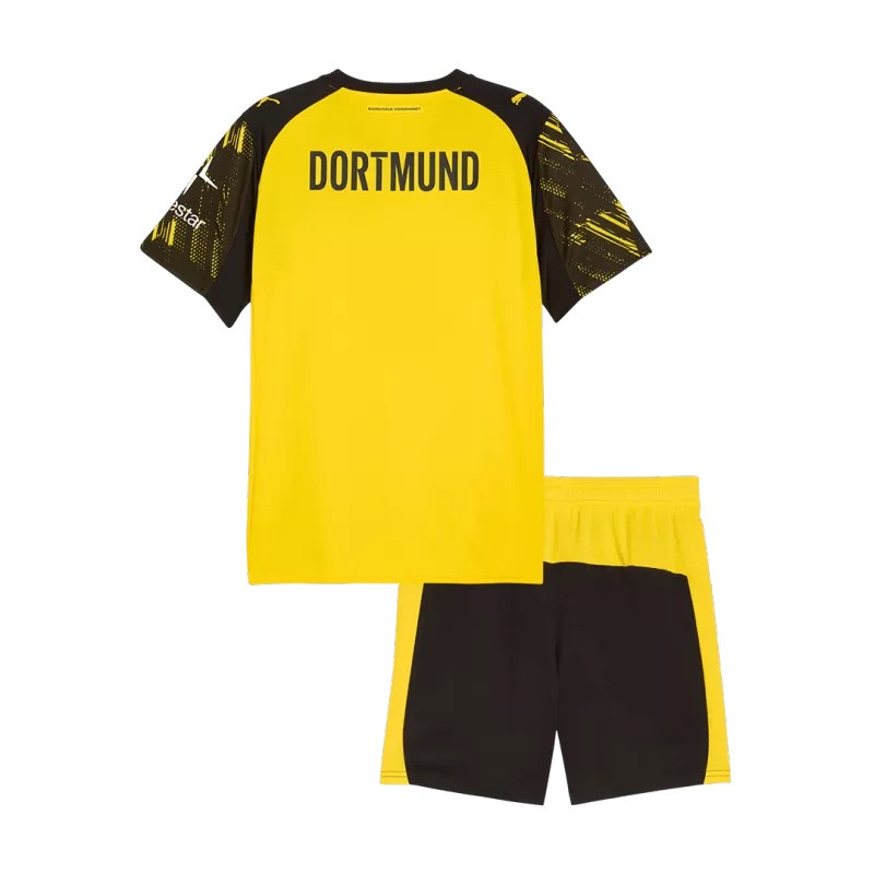 Borussia Dortmund 2025/26 Home Kids Kit