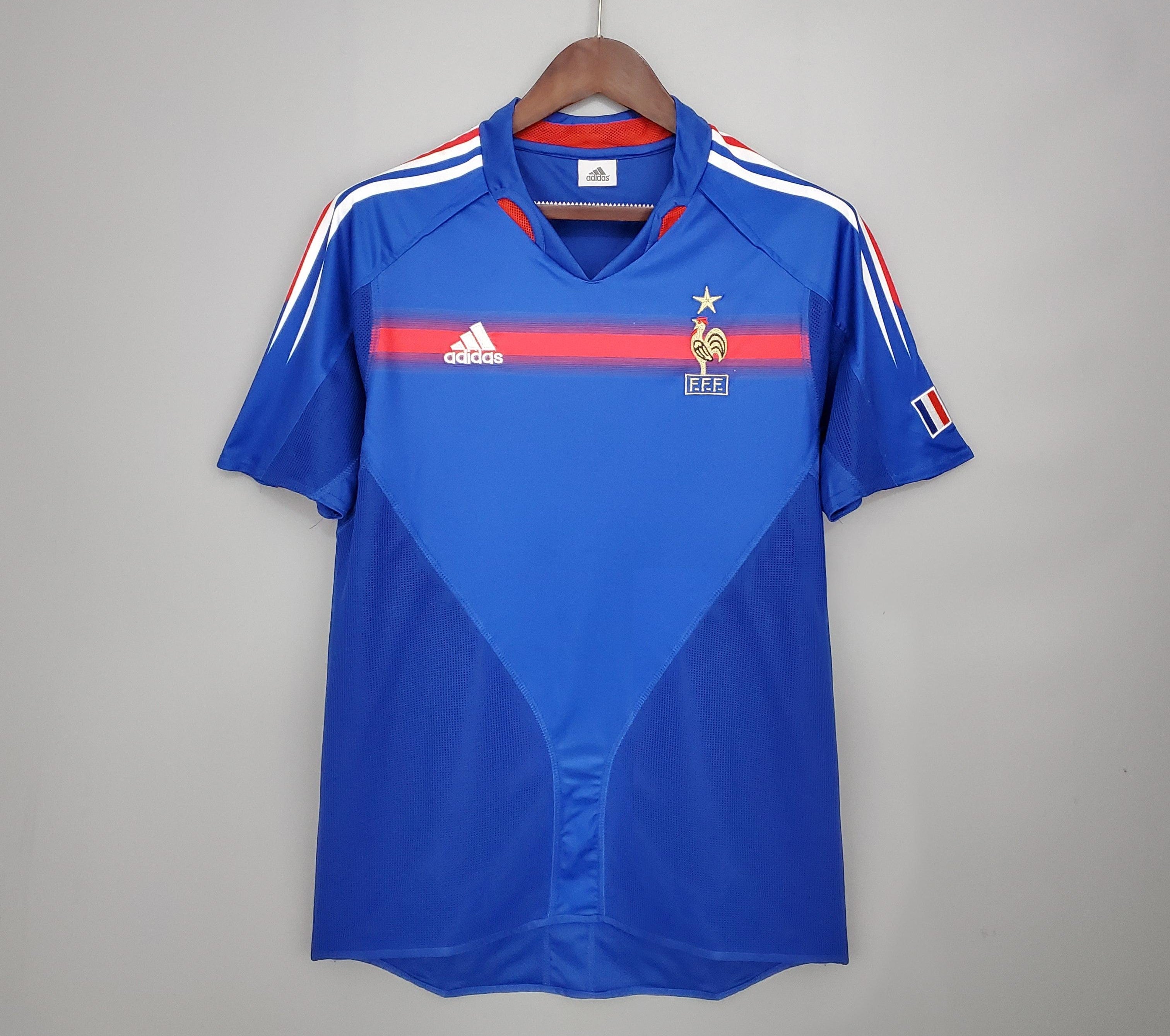 Retro France 2004 Home Jersey