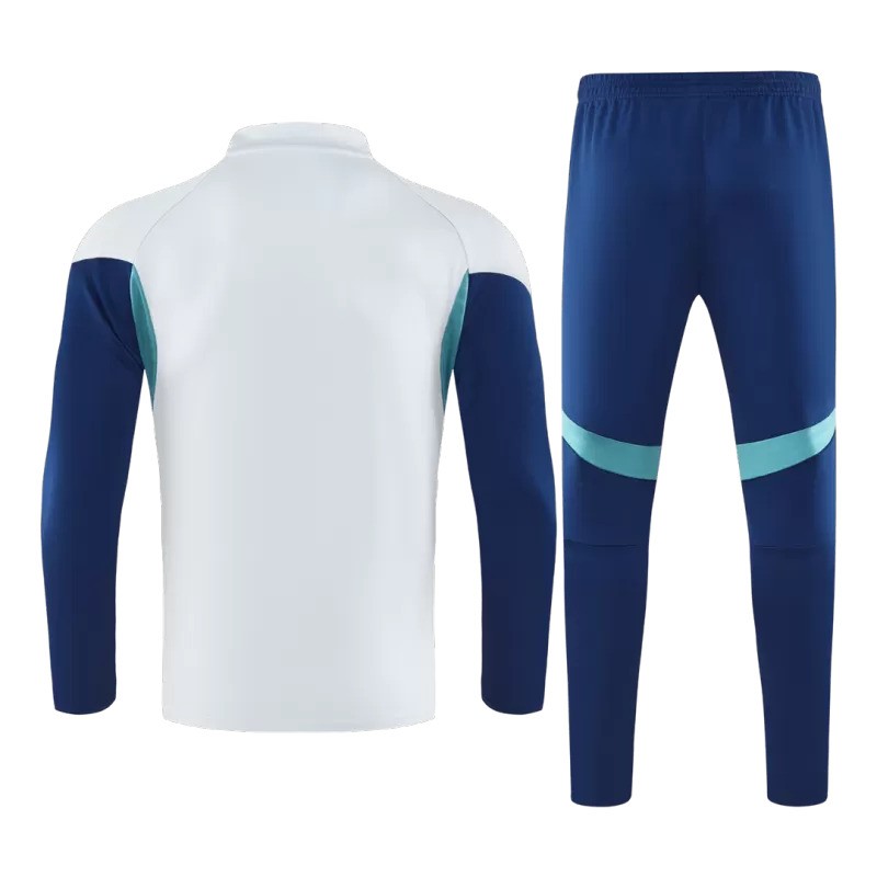 Arsenal 2025/26 1/4 Zip Tracksuit - White