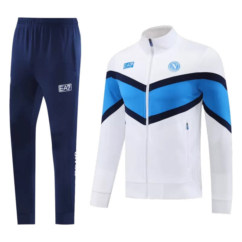 SSC Napoli 2025/26 Jacket Tracksuit - White