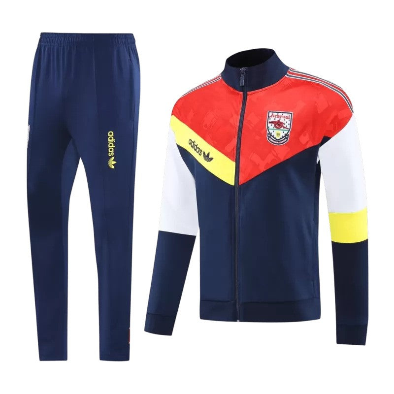 Arsenal 2025/26 Jacket Tracksuit - Navy & Red