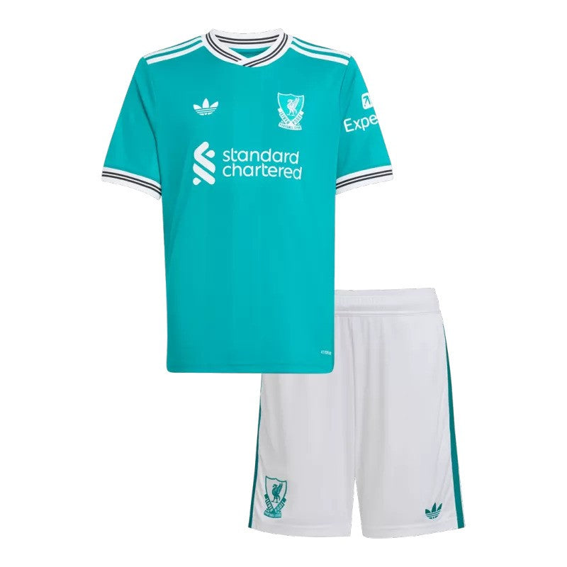 Liverpool 2025/26 Third Kids Kit