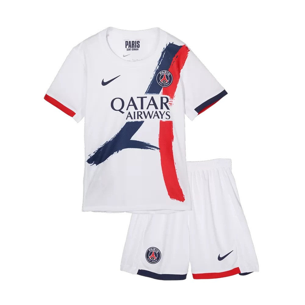 Paris Saint-Germain (PSG) 2025/26 Away Kids Kit