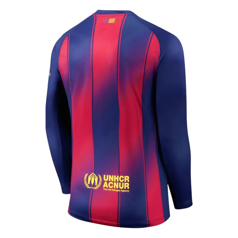 Barcelona 2025/26 Home Long Sleeve Jersey