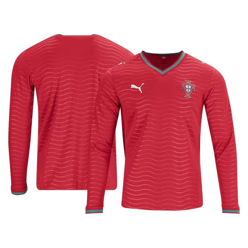 Portugal 2026 Long Sleeve Home Jersey