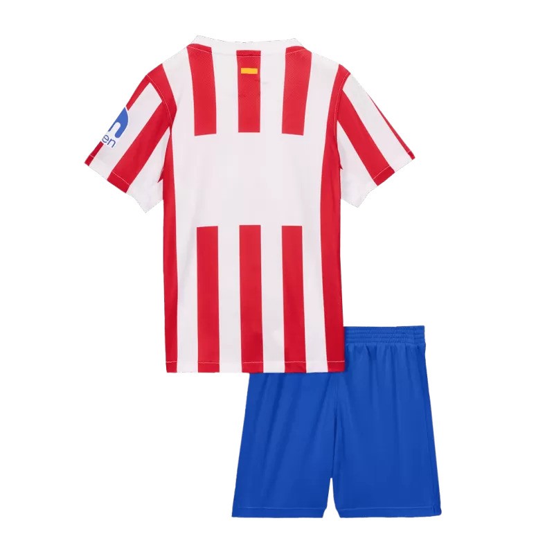 Atletico Madrid 2025/26  Home Kids Kit