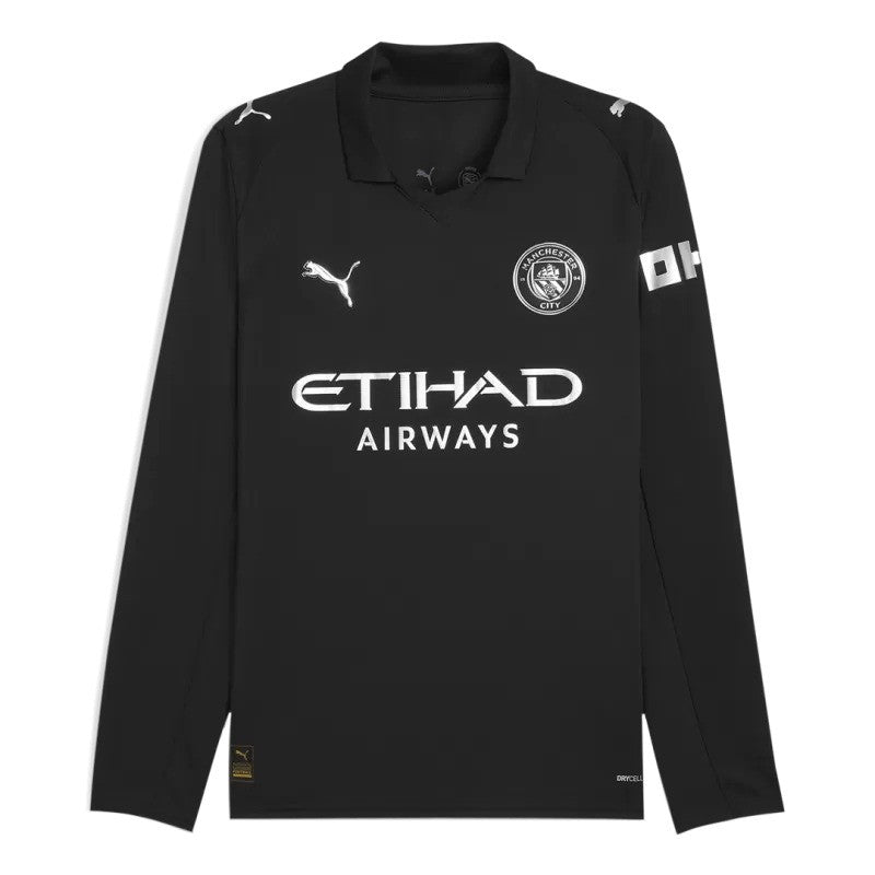 Man City 2025/26 Away Long Sleeve Jersey