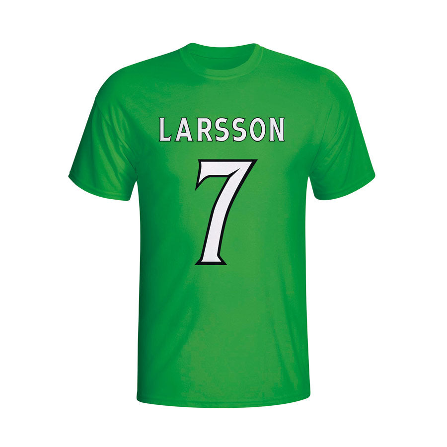 Henrik Larsson Celtic Hero T-shirt (green) - Kids_0