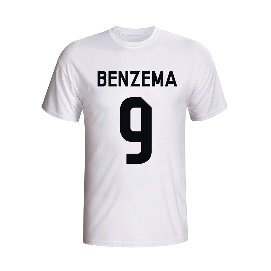 Karim Benzema Real Madrid Hero T-shirt (white)_0