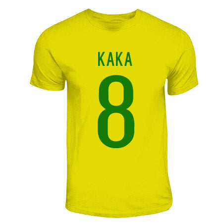 Kaka Brazil Hero T-shirt (yellow)_0