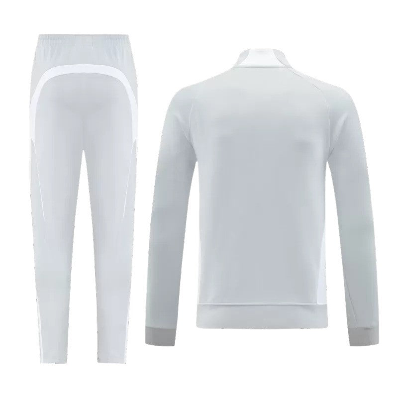 Real Madrid 2025/26 Jacket Tracksuit - Grey