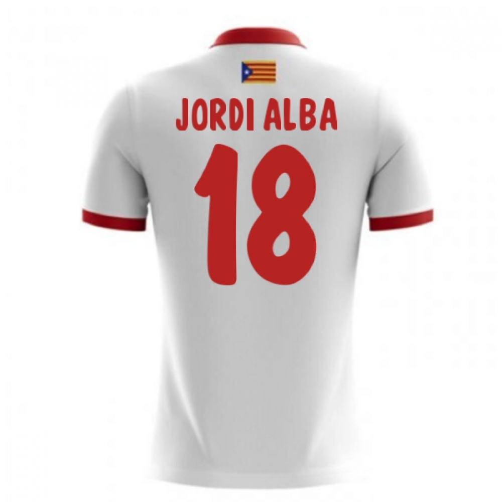 2023-2024 Catalunya Airo Away Shirt (Jordi Alba 18)_0