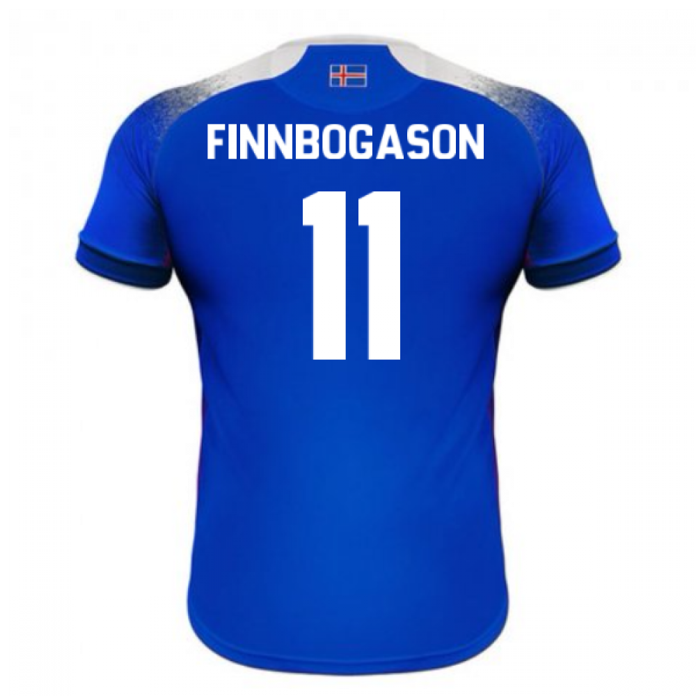 2018-2019 Iceland Home Errea Football Shirt (Finnbogason 11)_0