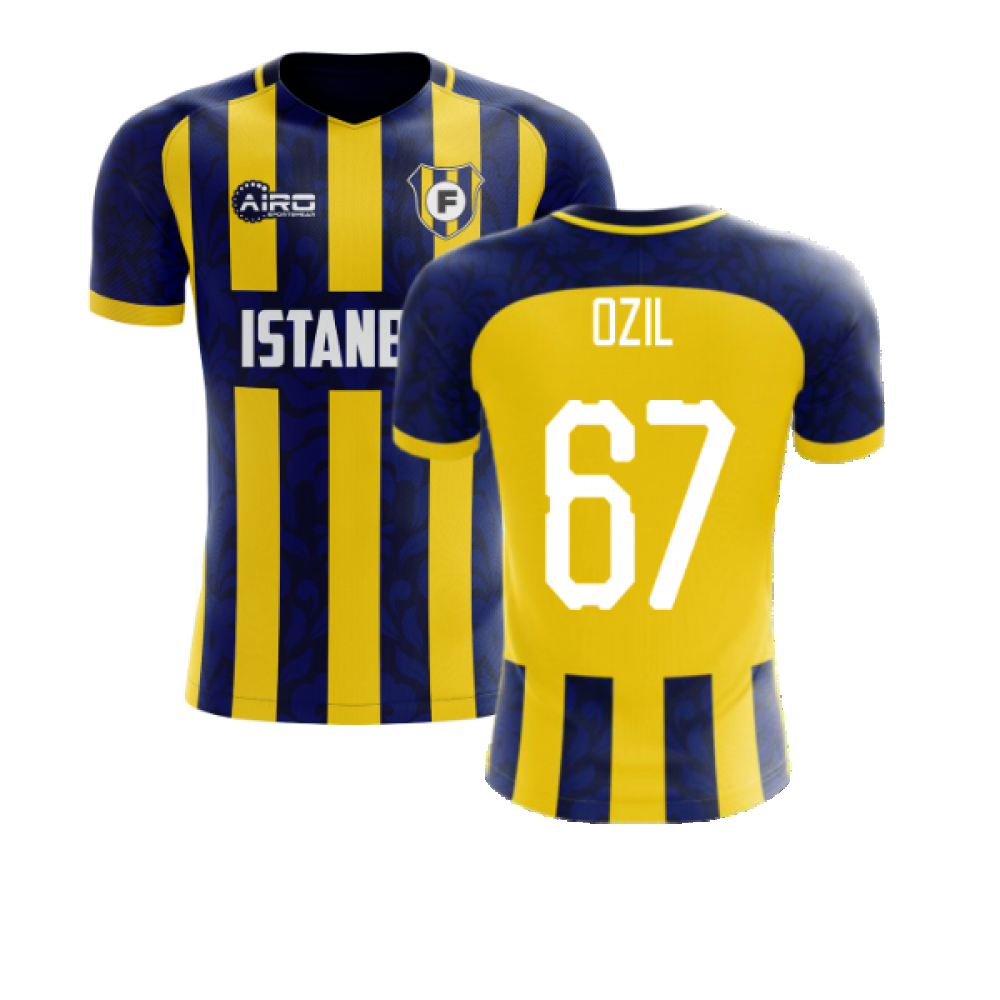 2023-2024 Fenerbahce Home Concept Football Shir (Ozil 67)_0