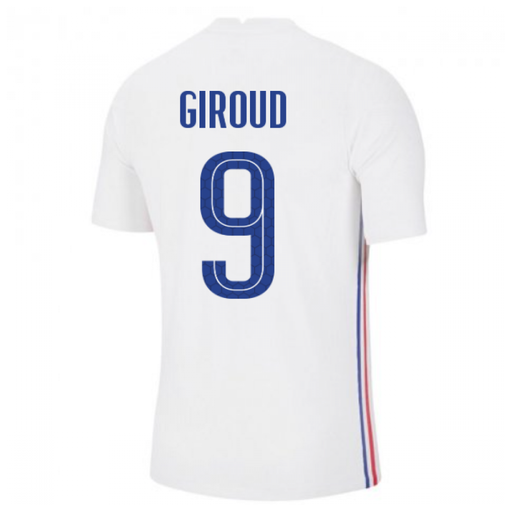 2020-2021 France Away Nike Vapor Match Shirt (GIROUD 9)_0