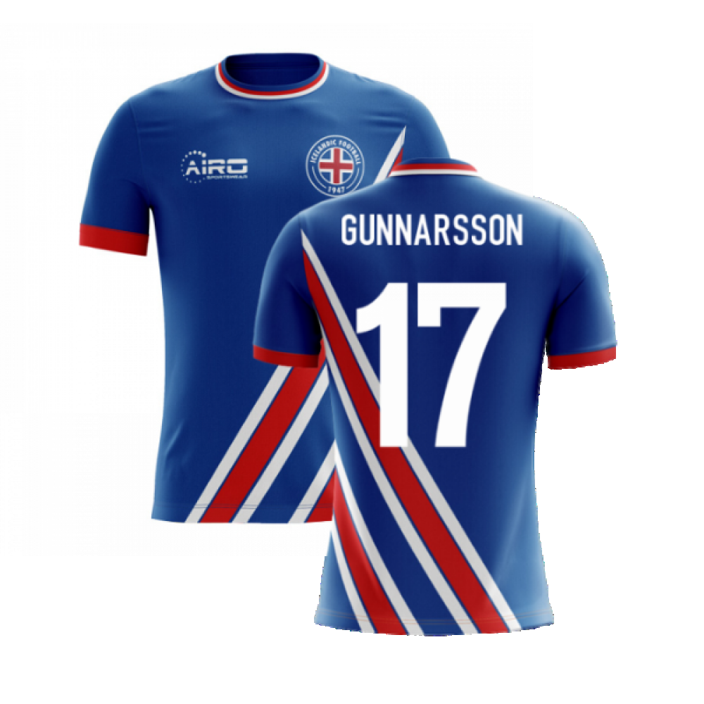 2023-2024 Iceland Airo Concept Home Shirt (Gunnarsson 17)_0