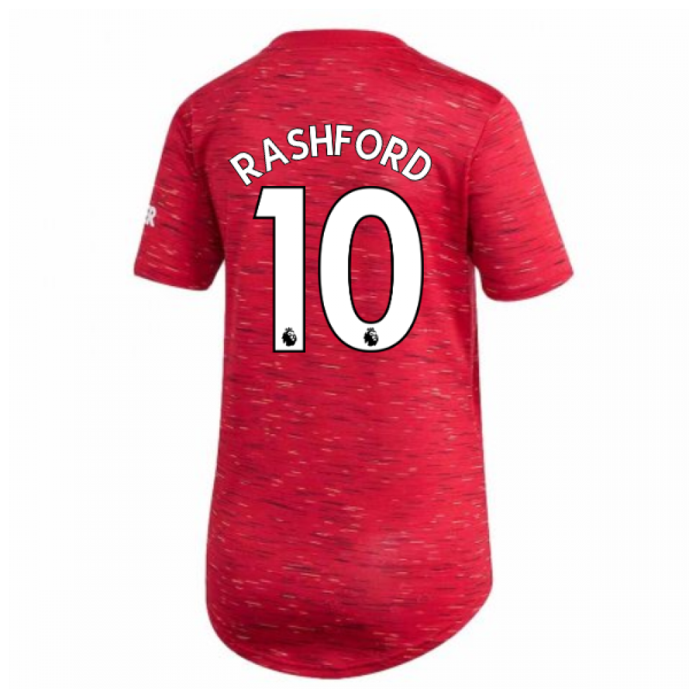 2020-2021 Man Utd Adidas Womens Home Shirt (RASHFORD 10)_0
