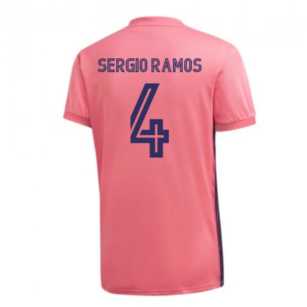 2020-2021 Real Madrid Adidas Away Football Shirt (SERGIO RAMOS 4)_0