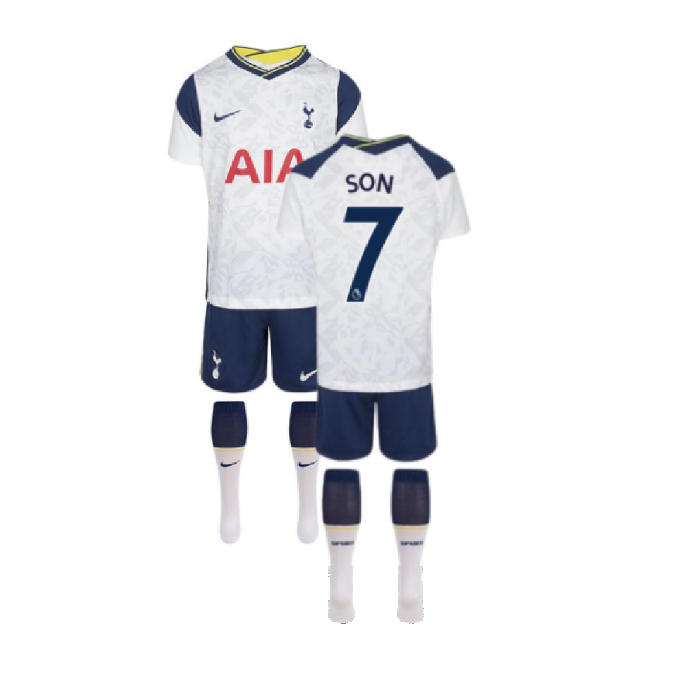 2020-2021 Tottenham Home Nike Little Boys Mini Kit (SON 7)_0