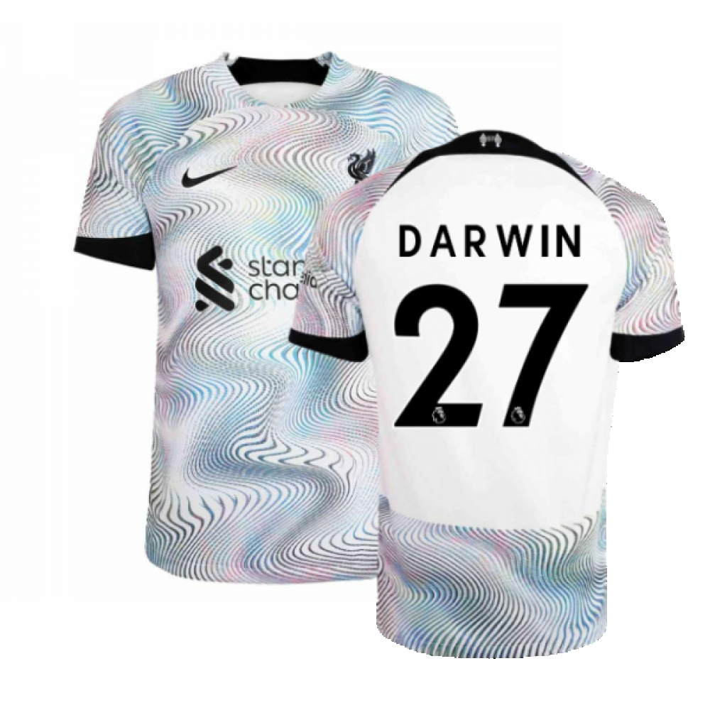 2022-2023 Liverpool Away Shirt (Kids) (DARWIN 27)_0