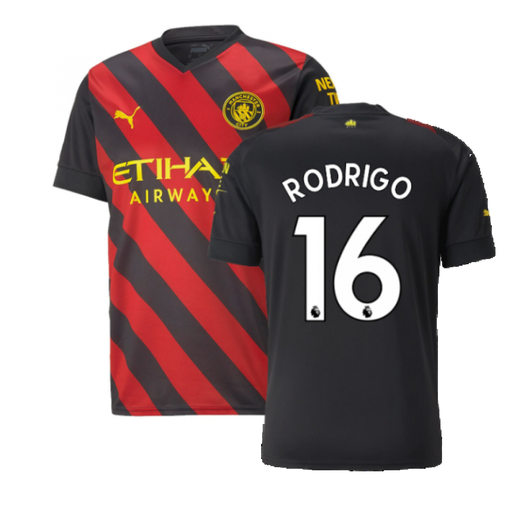 2022-2023 Man City Away Shirt (RODRIGO 16)_0