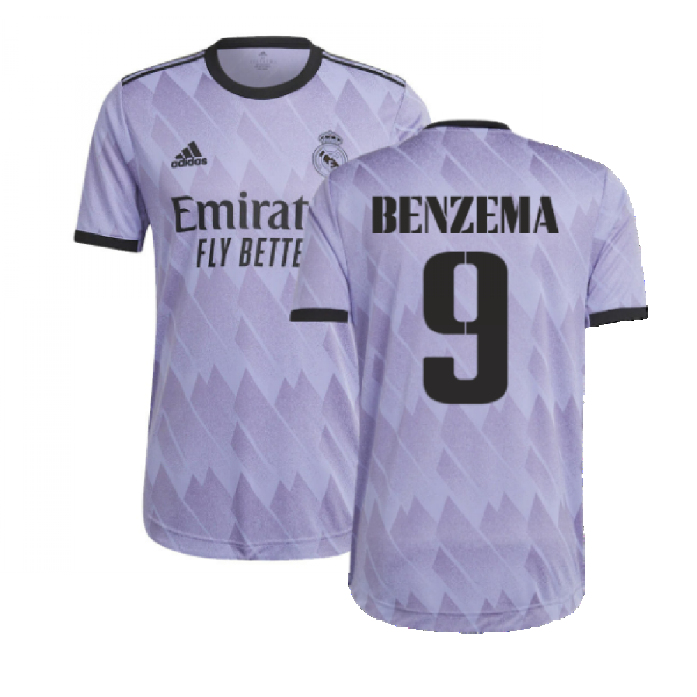 2022-2023 Real Madrid Authentic Away Shirt (BENZEMA 9)_0