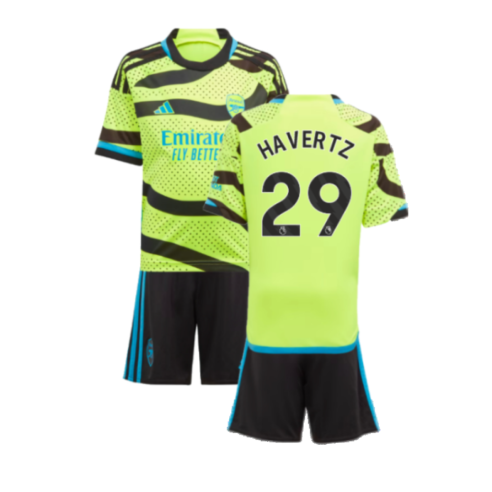 2023-2024 Arsenal Away Mini Kit (Havertz 29)_0