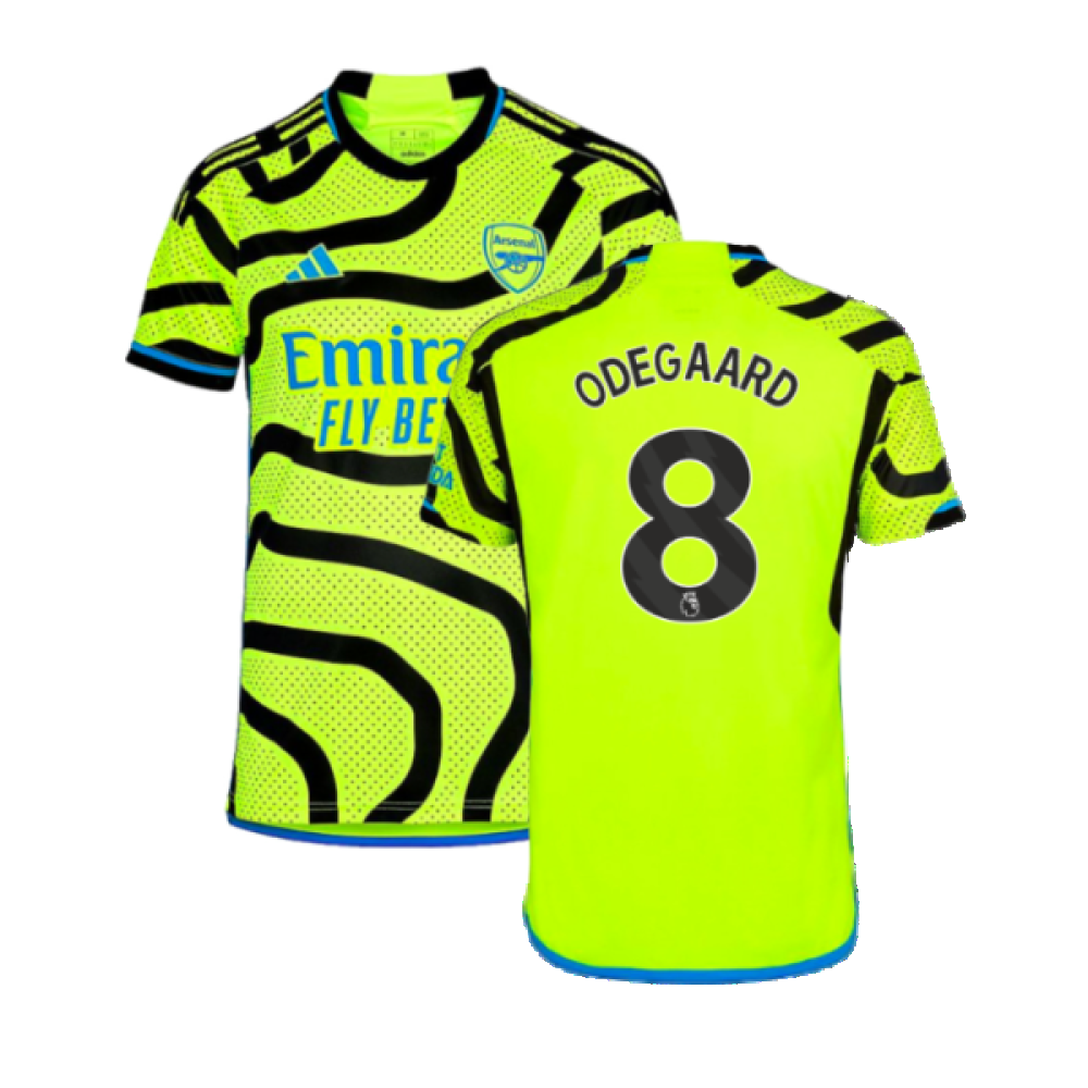 2023-2024 Arsenal Away Shirt (Kids) (Odegaard 8)_0