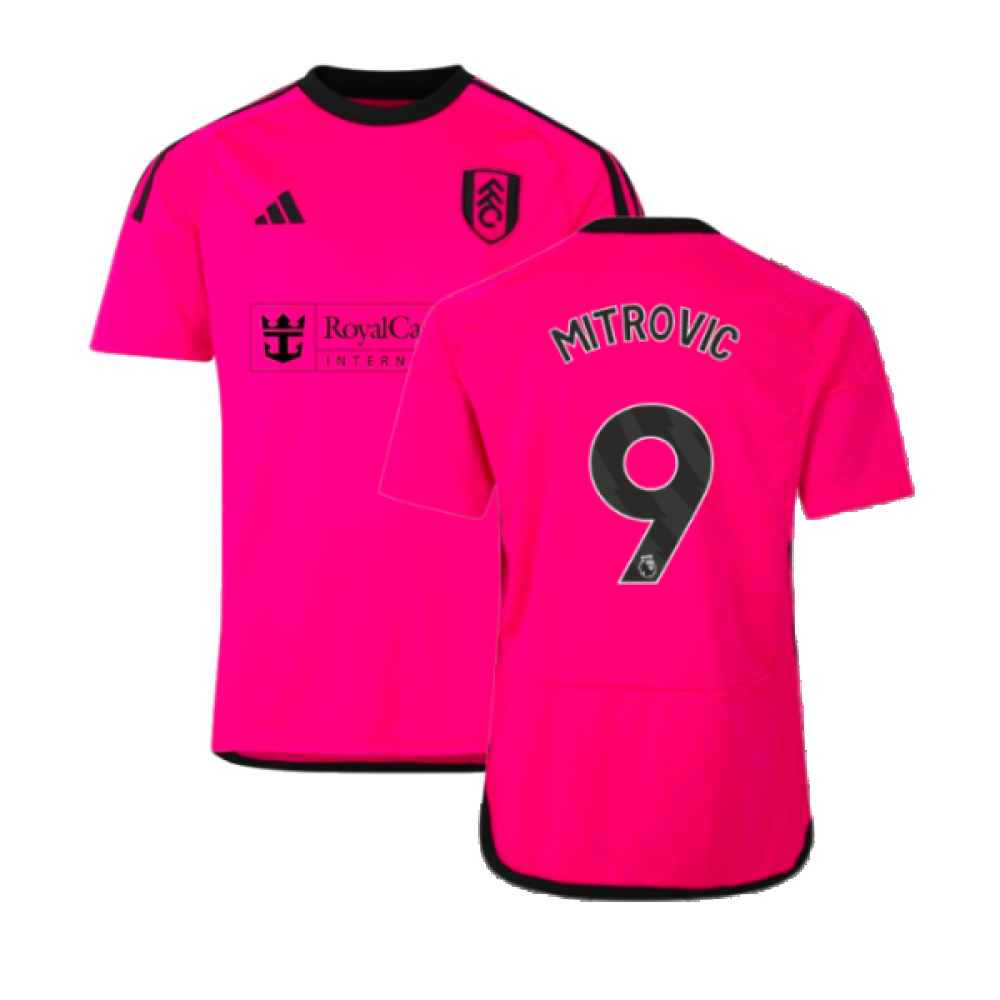 2023-2024 Fulham Away Shirt (Kids) (Mitrovic 9)_0