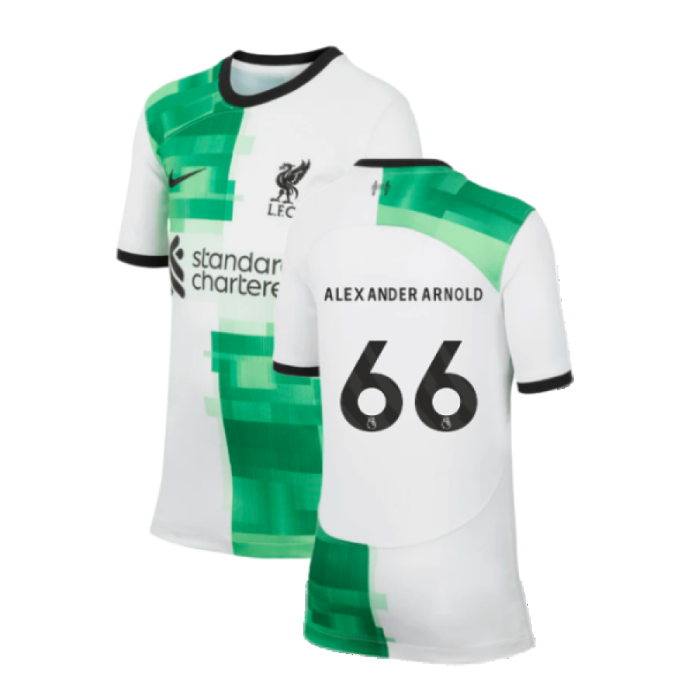 2023-2024 Liverpool Away Shirt (Kids) (Alexander Arnold 66)_0