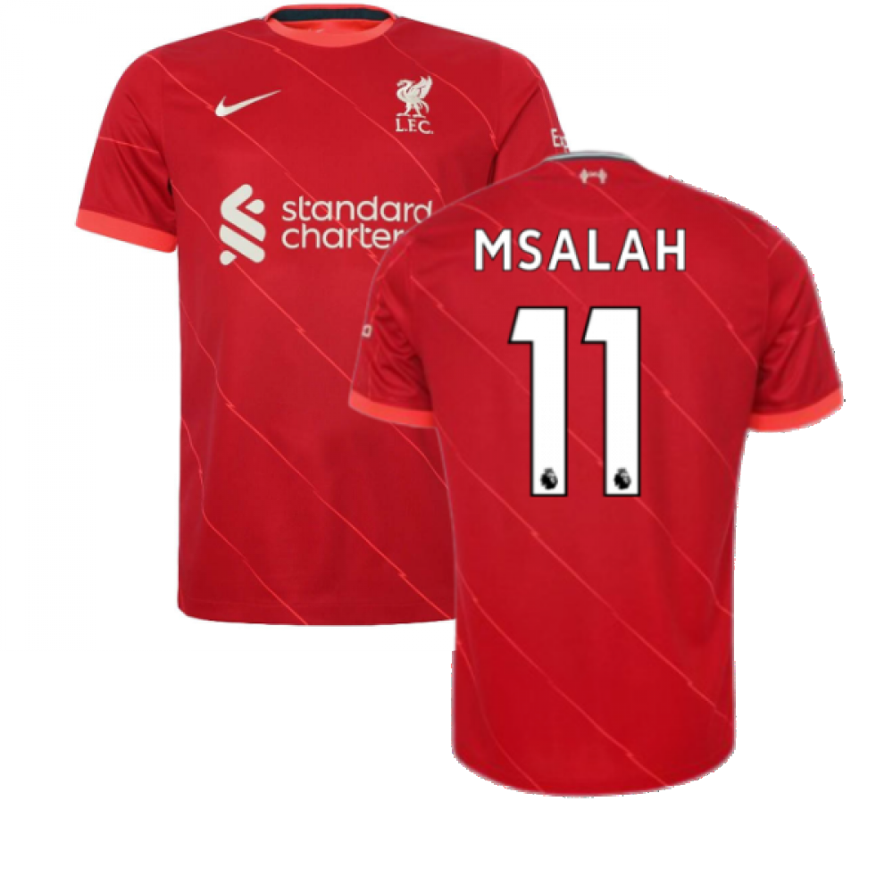 Liverpool 2021-2022 Home Shirt (Kids) (M SALAH 11)_0