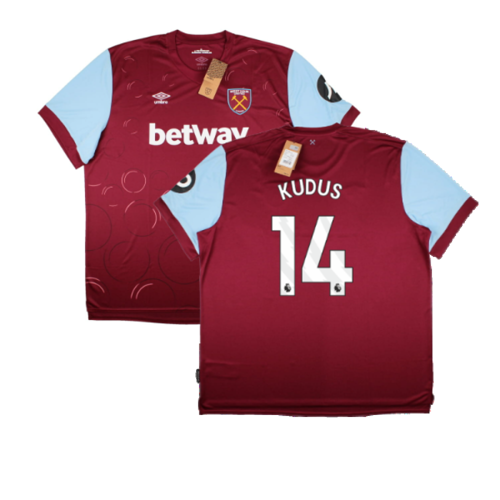 2023-2024 West Ham United Home Shirt (Kudus 14)_0