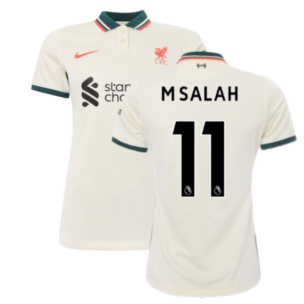 Liverpool 2021-2022 Womens Away Shirt (M SALAH 11)_0