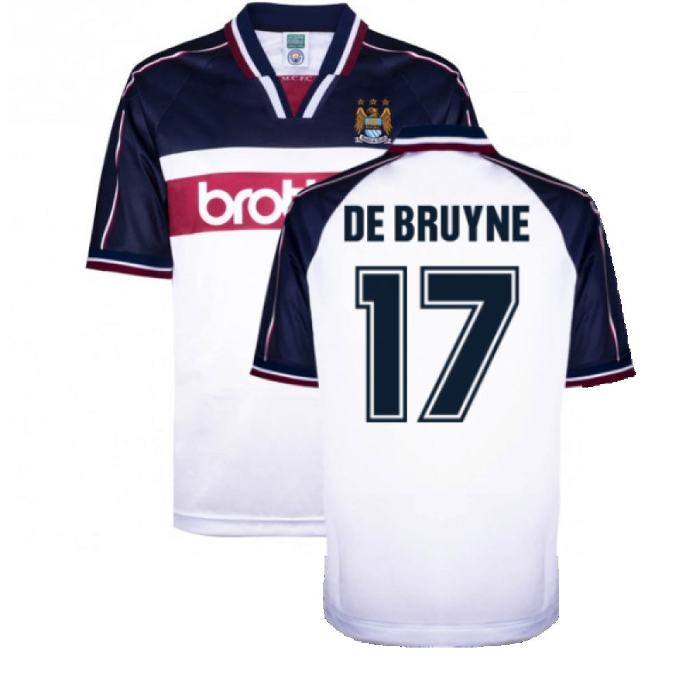 Manchester City 1998 Away Shirt (DE BRUYNE 17)_0