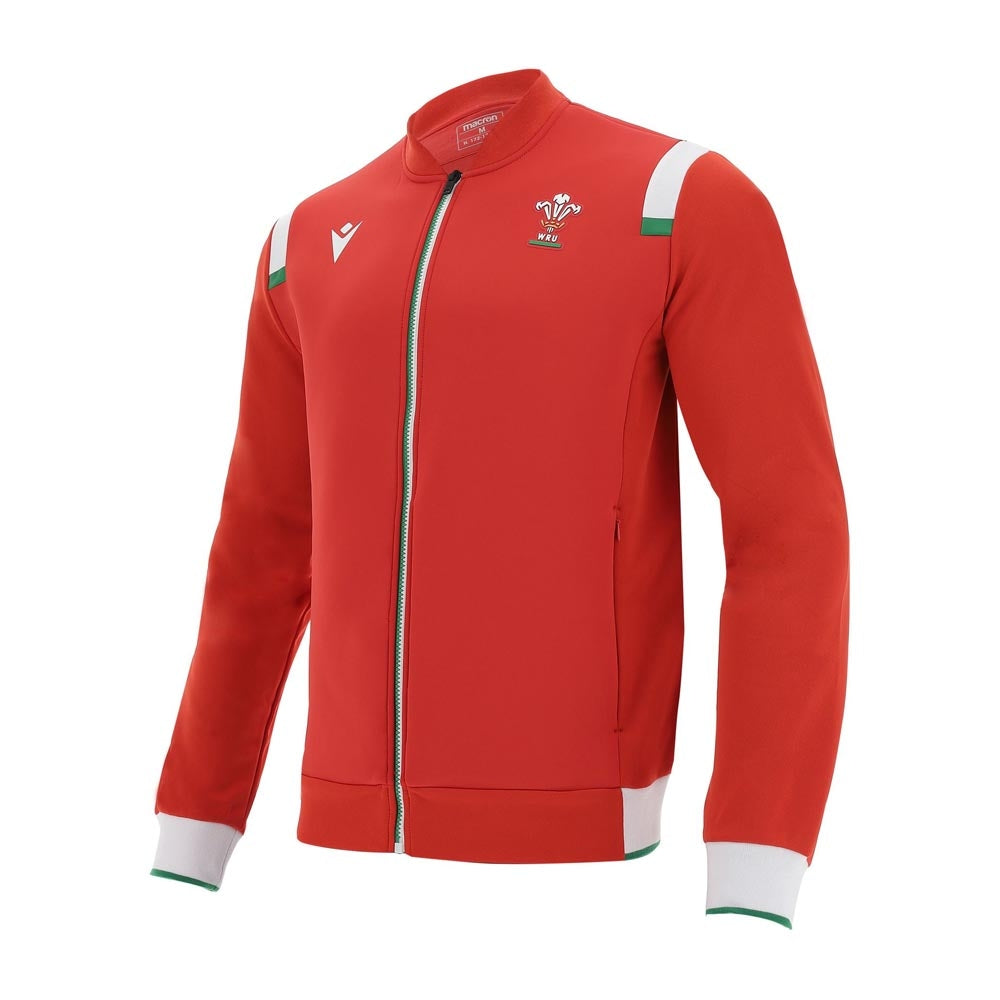 2020-2021 Wales Rugby Anthem Jacket (Red)_0