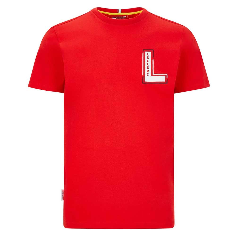 2021 Ferrari Charles Leclerc Driver Tee (Red)_0