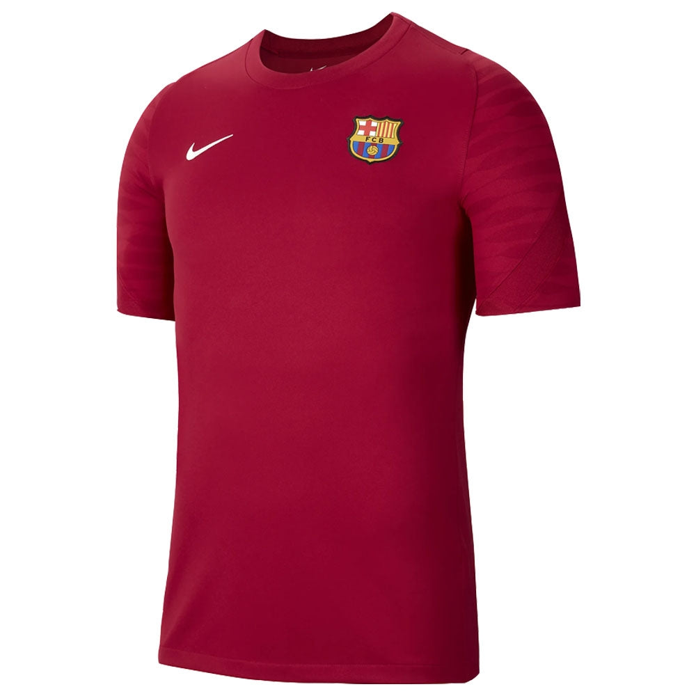 2021-2022 Barcelona Training Shirt (Noble Red)_0