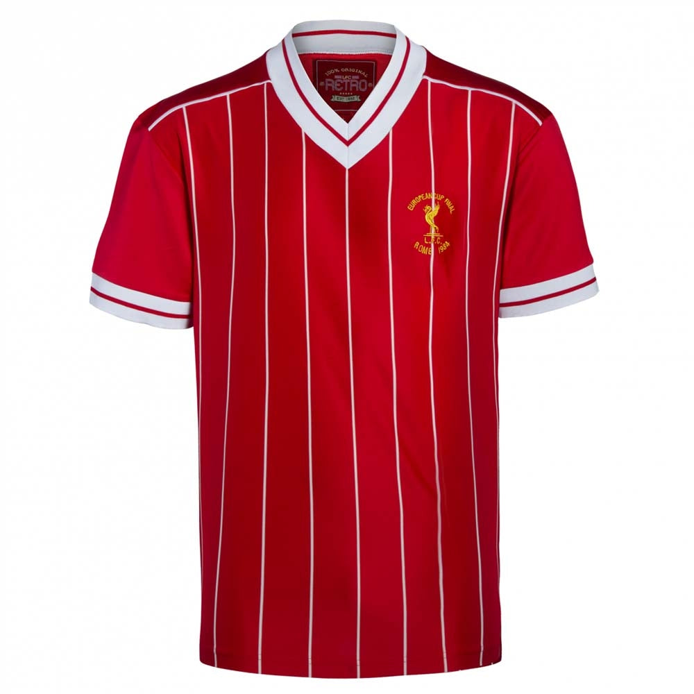 Liverpool 1984 Rome Retro Football Shirt_0