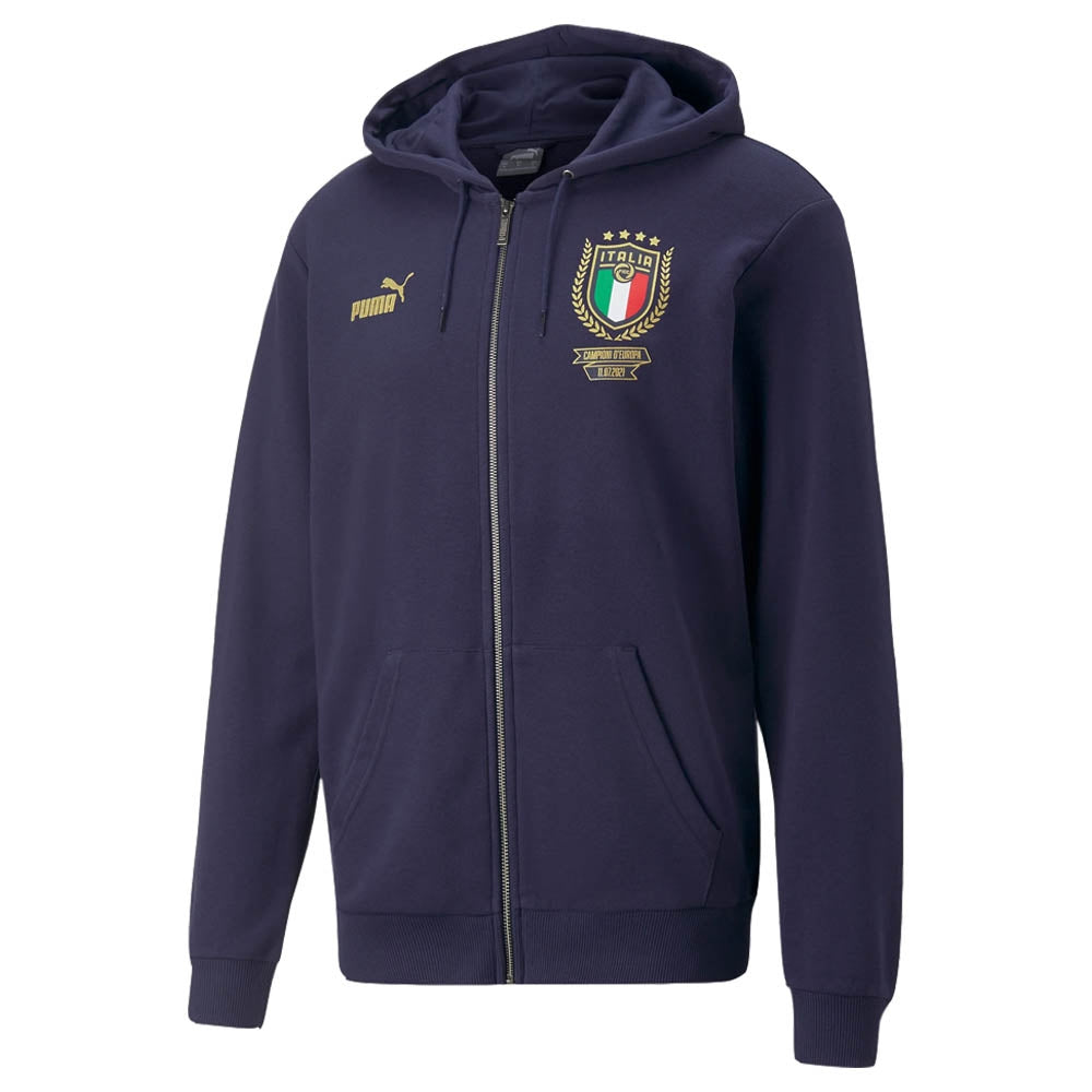 2021-2022 Italy Winner FZ Hoody (Peacot)_0